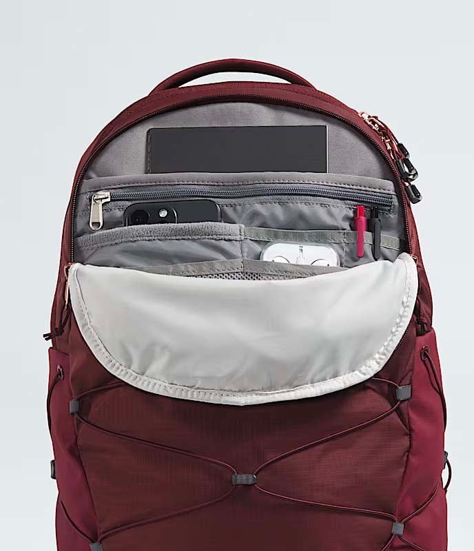 The North Face Women's Borealis Luxe Backpack - Lightweight Hiking Daypack for Travel, School & Outdoor Adventures | Water-Resistant & Durable Design