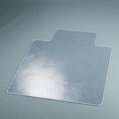Deflecto CM14233 SuperMat Heavy Duty Chair Mat for Medium Pile Carpet - 45x53 Inch Clear Office Floor Protector with Beveled Edge & Lip - Perfect for Home Office, Computer Desk & Rolling Chairs