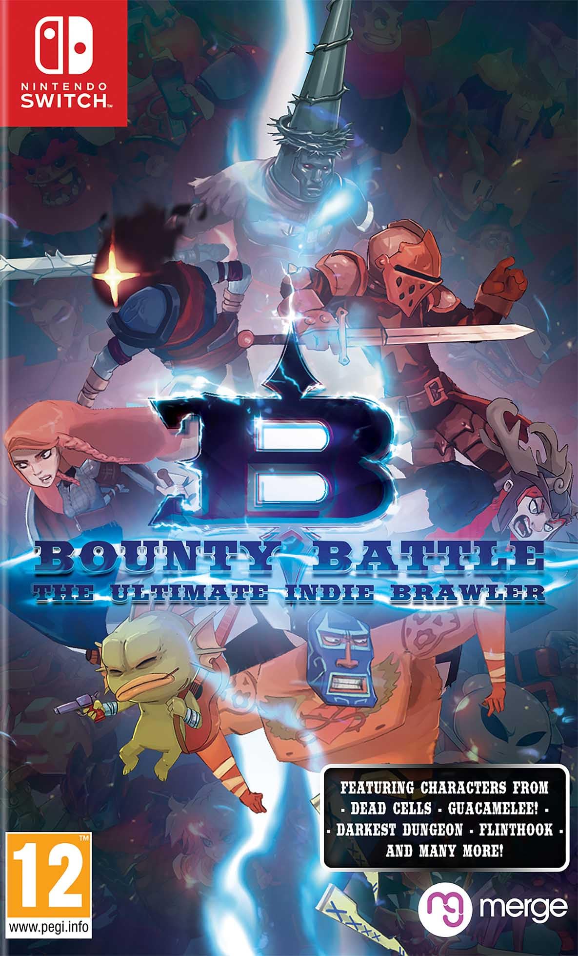 Bounty Battle Indie Brawler Game for Nintendo Switch - Exciting Multiplayer Fighting Game for Parties & Game Nights
