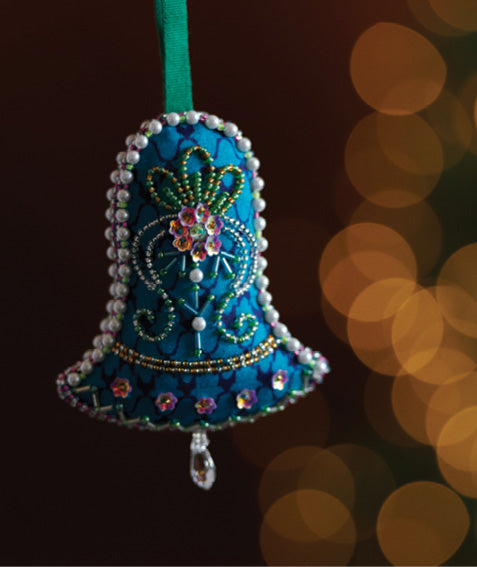 Christmas Bell Ornament Set of 2 - Holiday Decorations for Tree, Home & Gifts - Perfect for Christmas Decor, Party Favors & Festive Celebrations