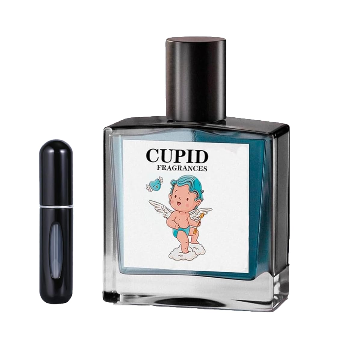 Cupid Hypnosis 2.0 Cologne for Men - Pheromone-Infused Attraction Scent, Long-Lasting Fragrance Spray, Travel Size Bottle (1.7oz) - Perfect for Dating, Night Out & Special Occasions