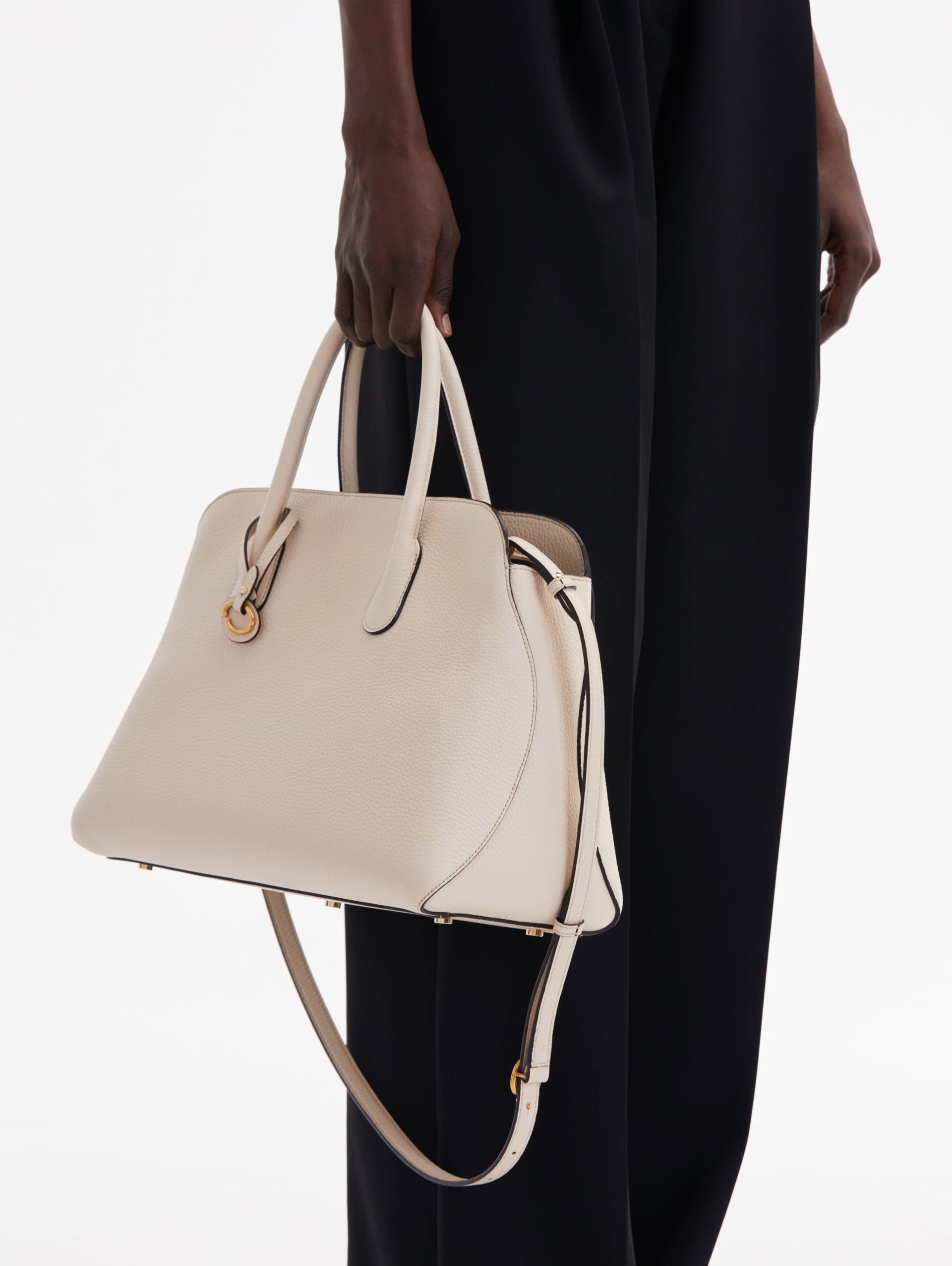 The Ivy Tote 00Nh162Plt Ivr - Stylish Vegan Leather Shoulder Bag for Women | Perfect for Work, Travel & Everyday Use