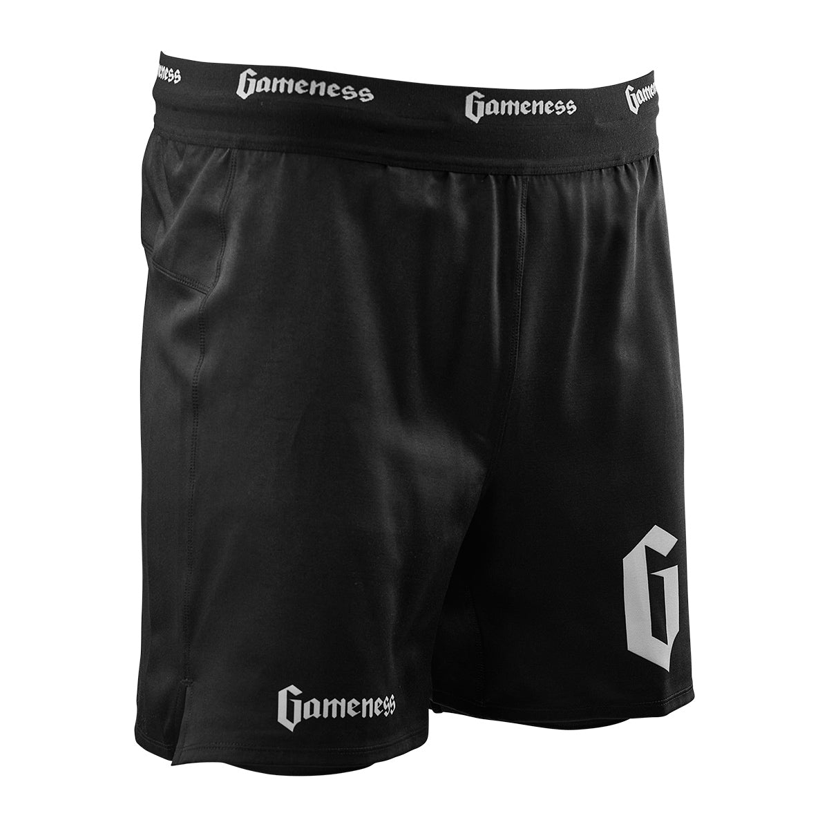 Gameness Men's Lined Pro Grappling Shorts - MMA Training & BJJ Competition Shorts for Grapplers - Perfect for Brazilian Jiu-Jitsu, Wrestling & Combat Sports