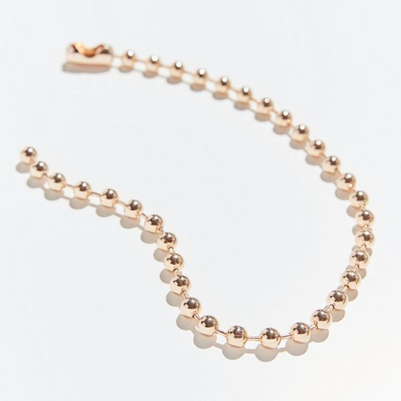 Wholesale Gold Bead Choker Necklace & Bracelet Jewelry Set for Women - Elegant Layered Necklace & Bracelet Combo - Perfect for Parties, Weddings & Everyday Wear