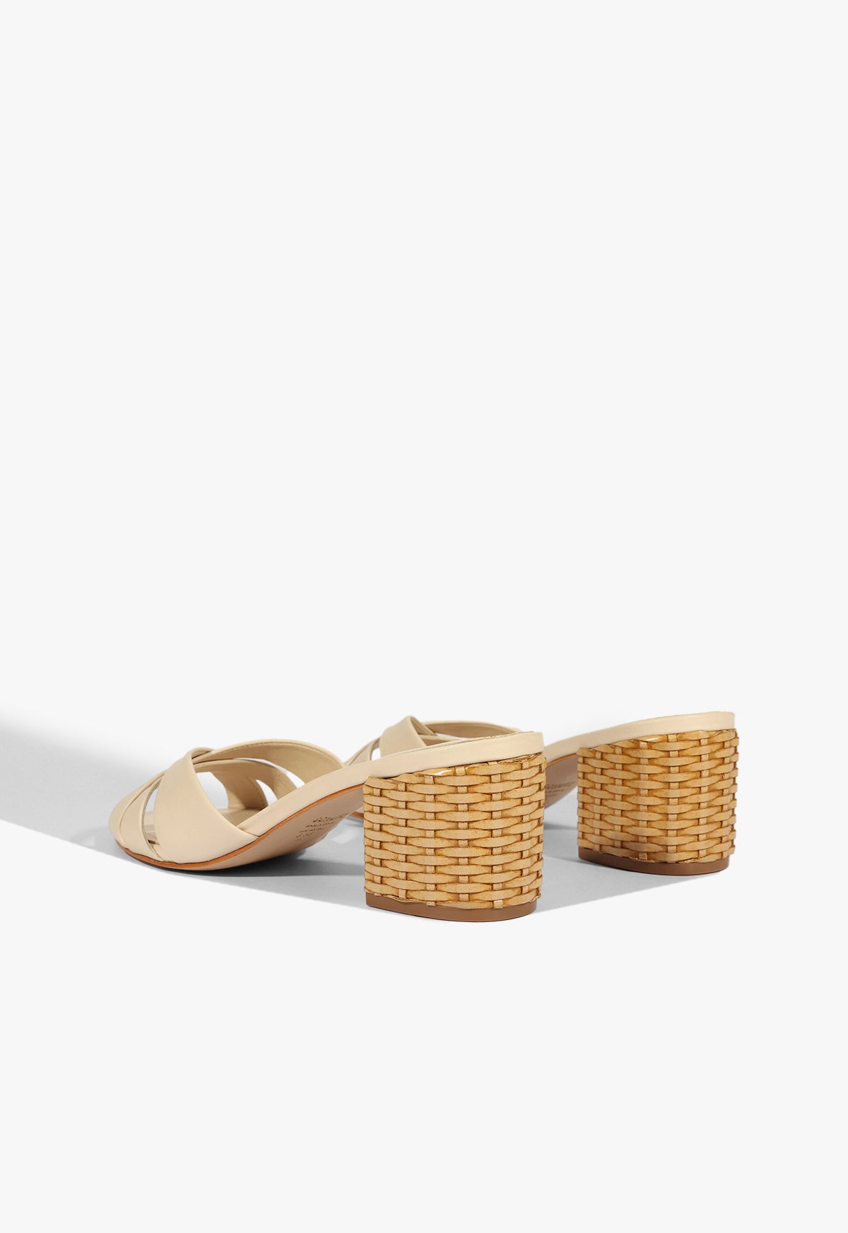 Keefa Women's Straw Mule Sandals - Comfortable Summer Slide Shoes for Beach, Pool, and Casual Outings