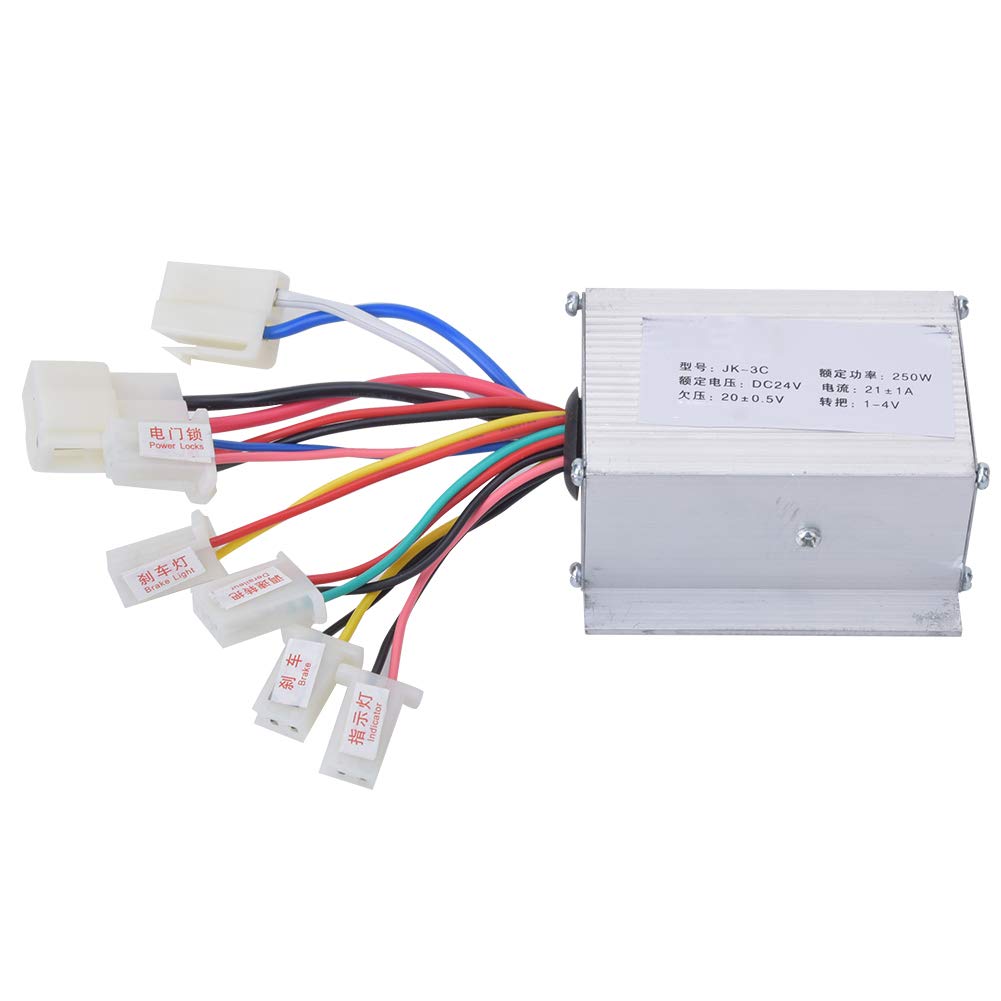 24V 250W Brush Controller for Electric Skateboard & Scooter - Smooth Ride Control