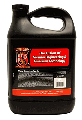 Wolfgang Concours Uber Rinseless Wash - 128oz Scratch-Free Car Cleaner for Showroom Shine