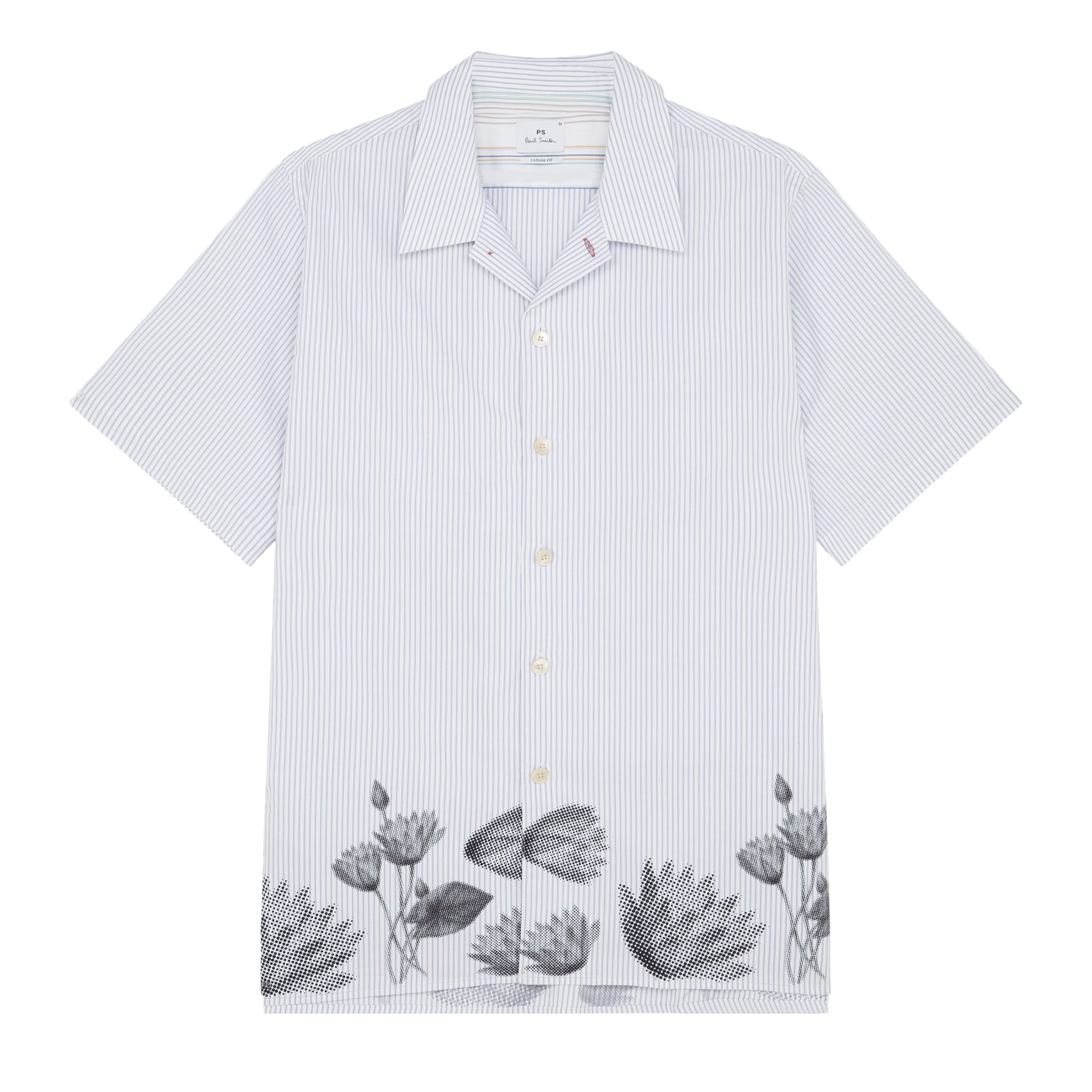 Paul Smith Men's Casual Shirt - Slim Fit Button Down Dress Shirt for Business & Weekend Wear | Breathable Cotton, Stylish Prints | Office, Date Night, Travel Essential