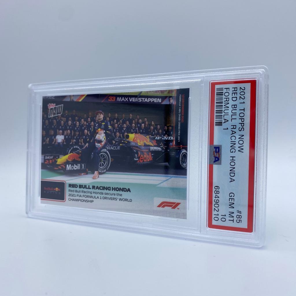PSA 10 Graded Red Bull Racing Honda #85 F1 Championship Winning Trading Card - Perfect for Collectors, Sports Memorabilia & F1 Fans