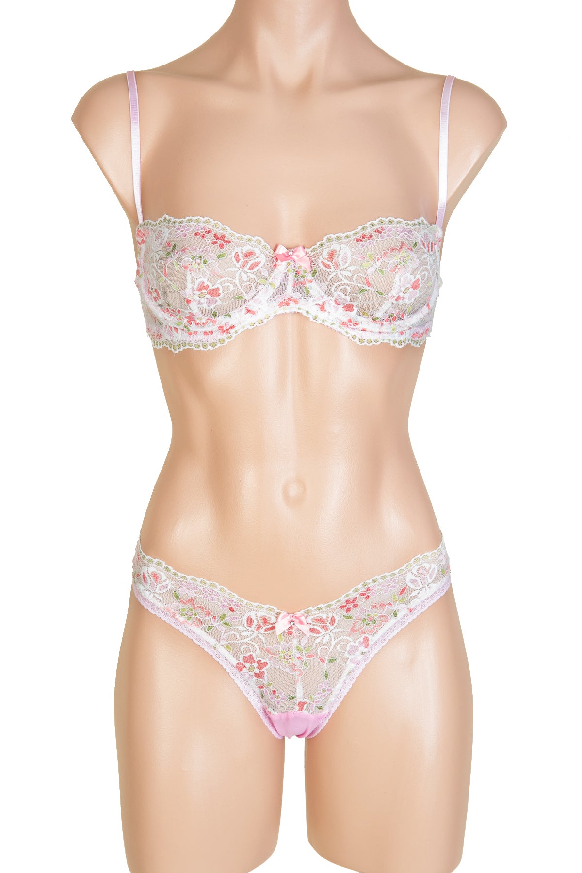 Marie Antoinette Nicole Demi Bra - Sexy Lace Underwire Push Up Bra for Women, Comfortable & Supportive - Perfect for Date Night, Special Occasions & Everyday Wear