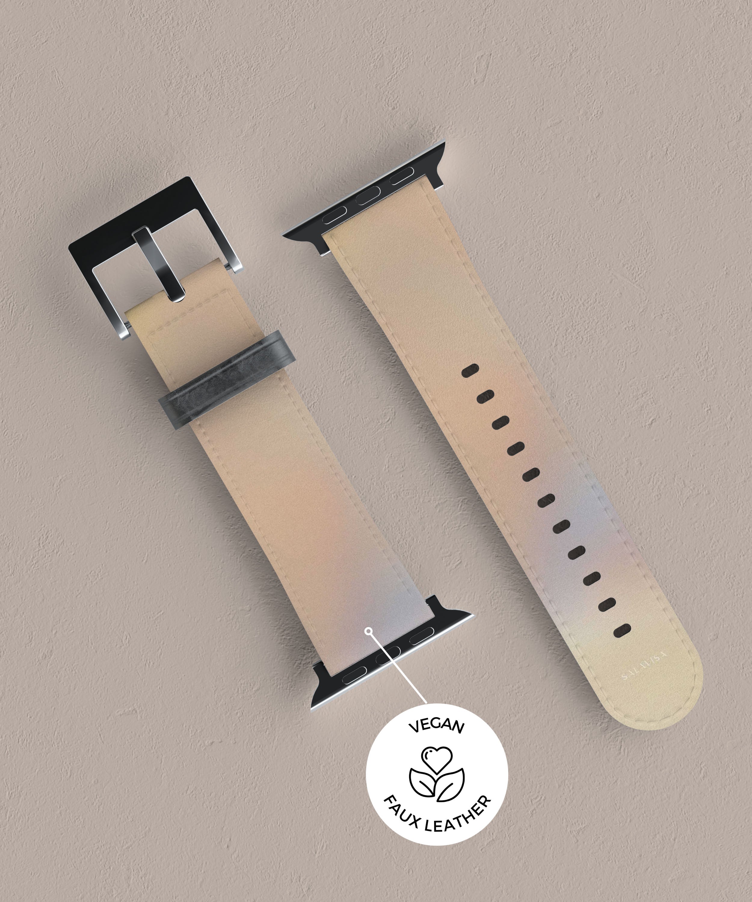Peach Glow Apple Watch Band - Soft Silicone Replacement Strap for Apple Watch Series 9/8/7/6/SE/5/4/3/2/1 - Stylish & Comfortable Sport Band for Women & Men - Perfect for Workouts, Running & Everyday Wear