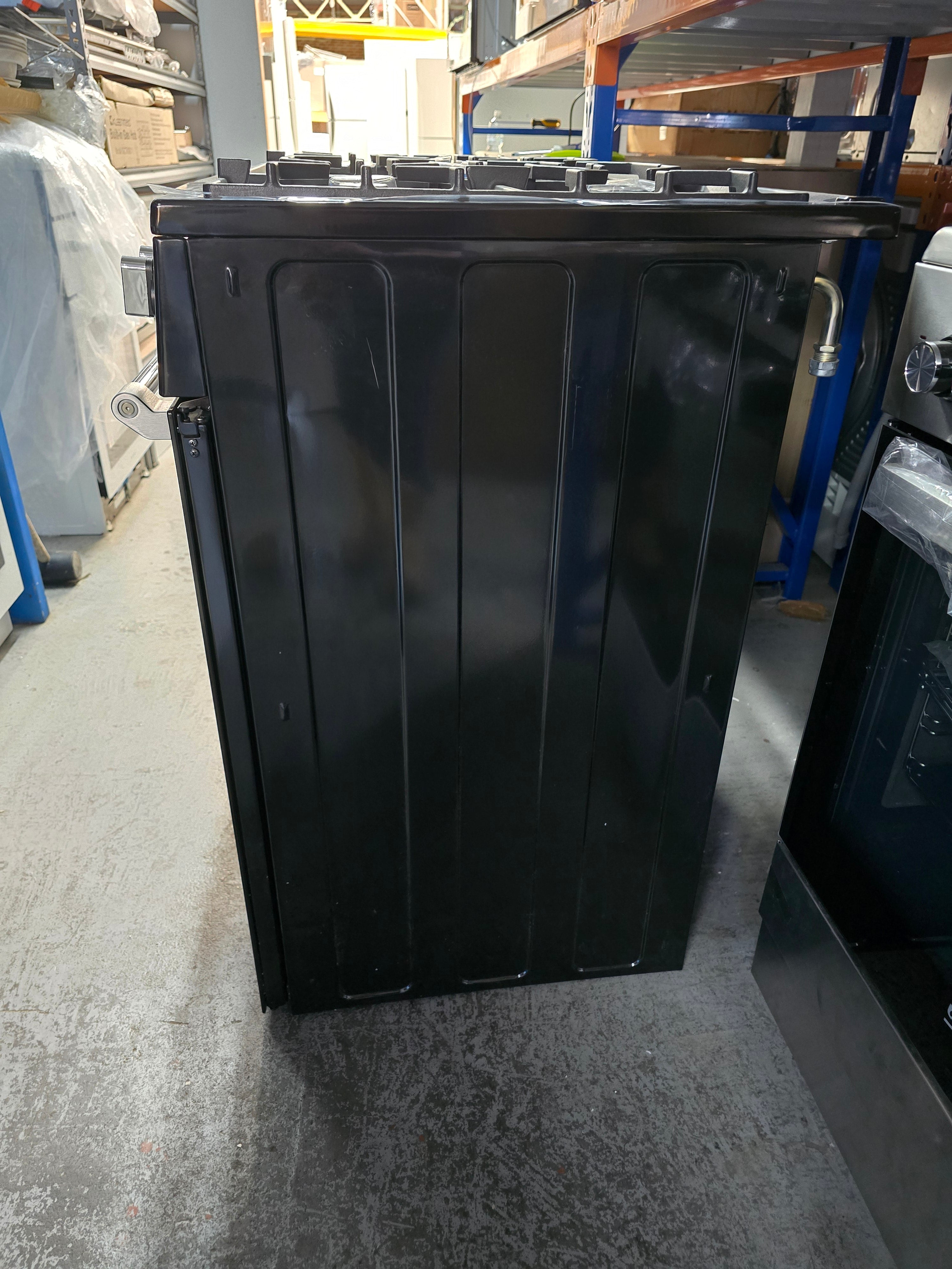 Beko BRC916GMB 90cm Dual Fuel Freestanding Oven & Stove - Black Multifunction Cooker [Factory Second] | Perfect for Modern Kitchens, Baking & Family Cooking