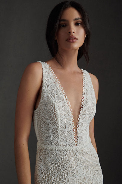BHLDN Rish Lola Gown - Elegant Wedding Dress for Brides | Perfect for Beach, Garden & Formal Weddings
