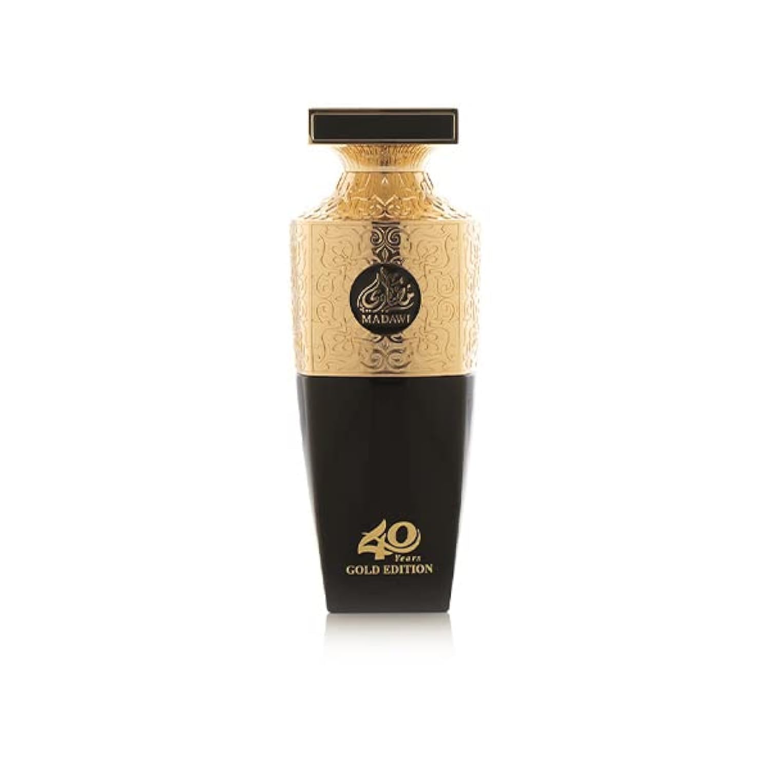 Arabian Oud MADAWI GOLD 100ml Unisex Eau de Parfum - Cardamom, Pineapple, Tonka Bean & Vanilla Gourmand Oriental Fragrance | Luxury Perfume for Men & Women | Perfect for Date Night, Special Occasions & Daily Wear