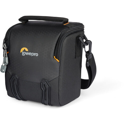 Lowepro Adventura SH 120 III DSLR Camera Shoulder Bag - Compact & Lightweight for Travel Photography (Black) - Perfect for Hiking, City Exploration & Everyday Camera Protection