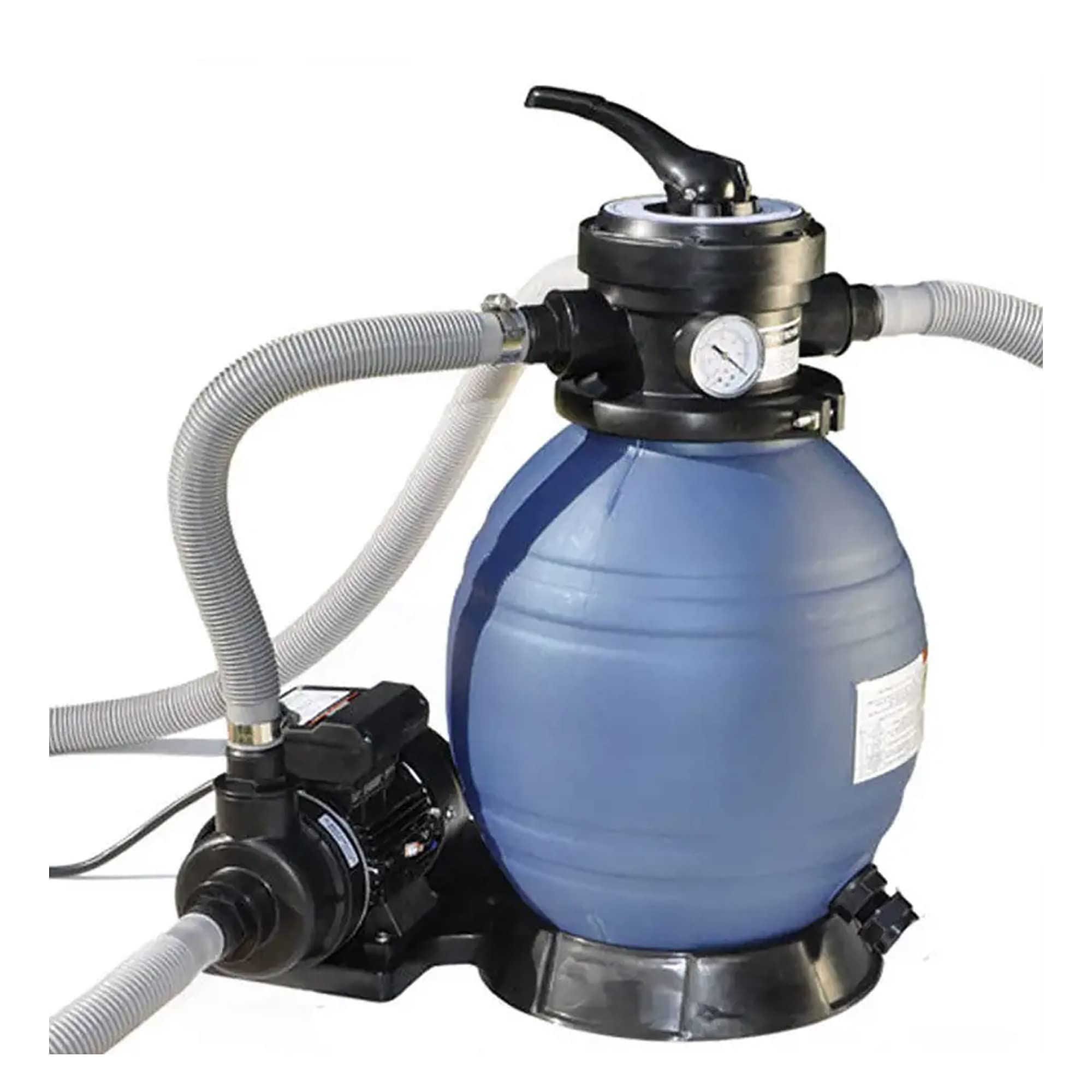 18' Aquarian Steel-Frame Above-Ground Pool Kit with Pump & Leaf Skimmer - Fuzion Series | Perfect for Backyard Swimming, Family Fun & Summer Relaxation