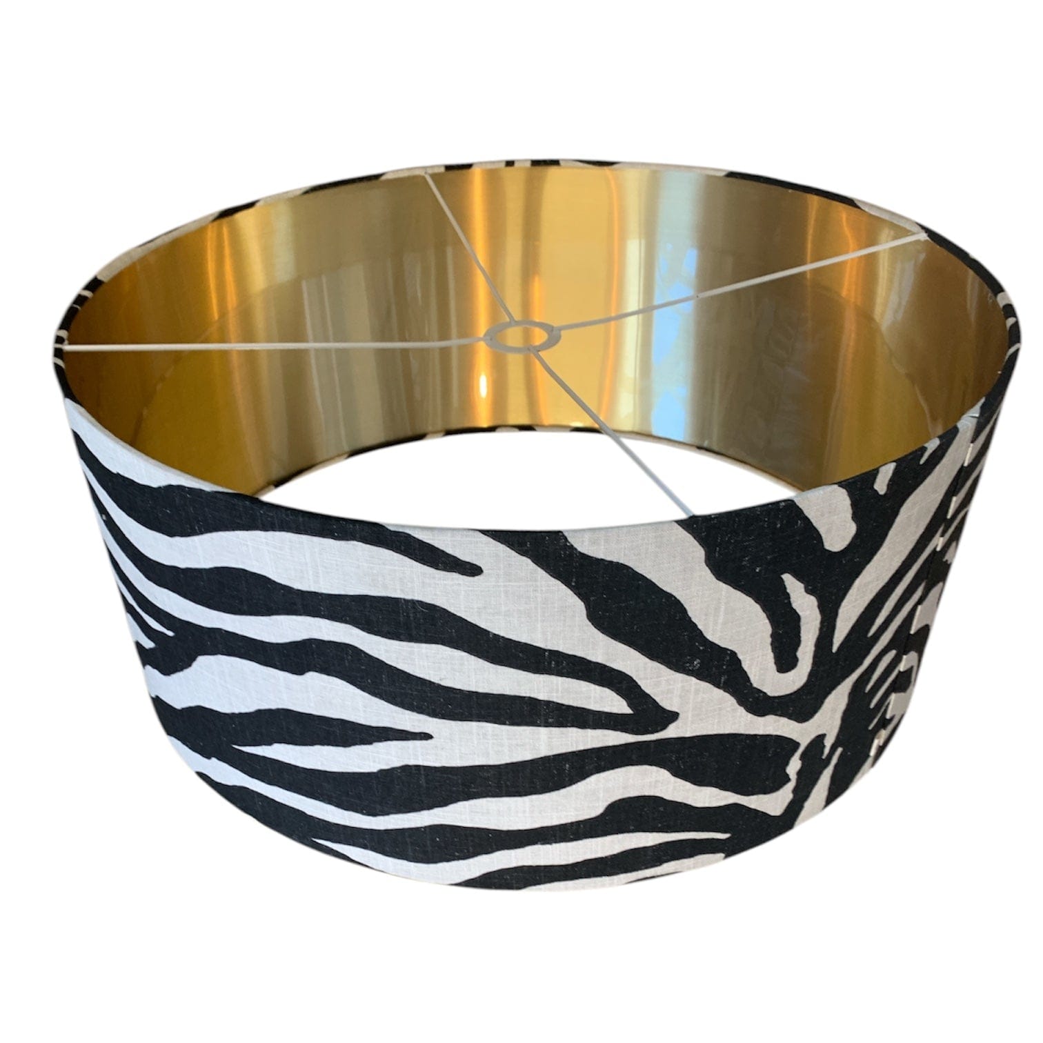 Serengeti Black & White 28 Inch Pendant Lampshade - Modern Ceiling Light Fixture for Dining Room, Kitchen Island & Bedroom Decor