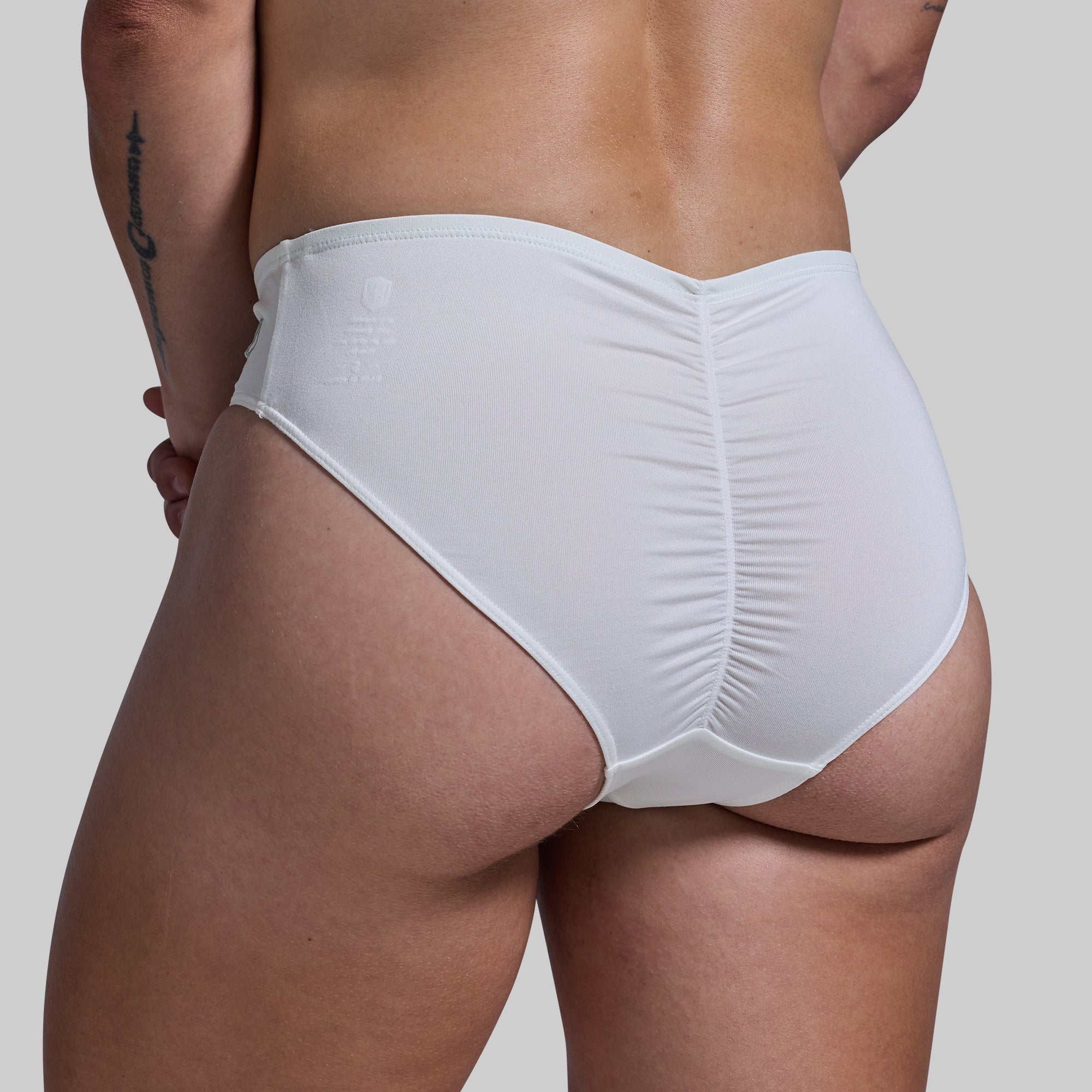 Comfortable Athleisure Underwear for Women - Breathable Cotton Blend Seamless Panties (White) - Perfect for Yoga, Workouts & Everyday Wear