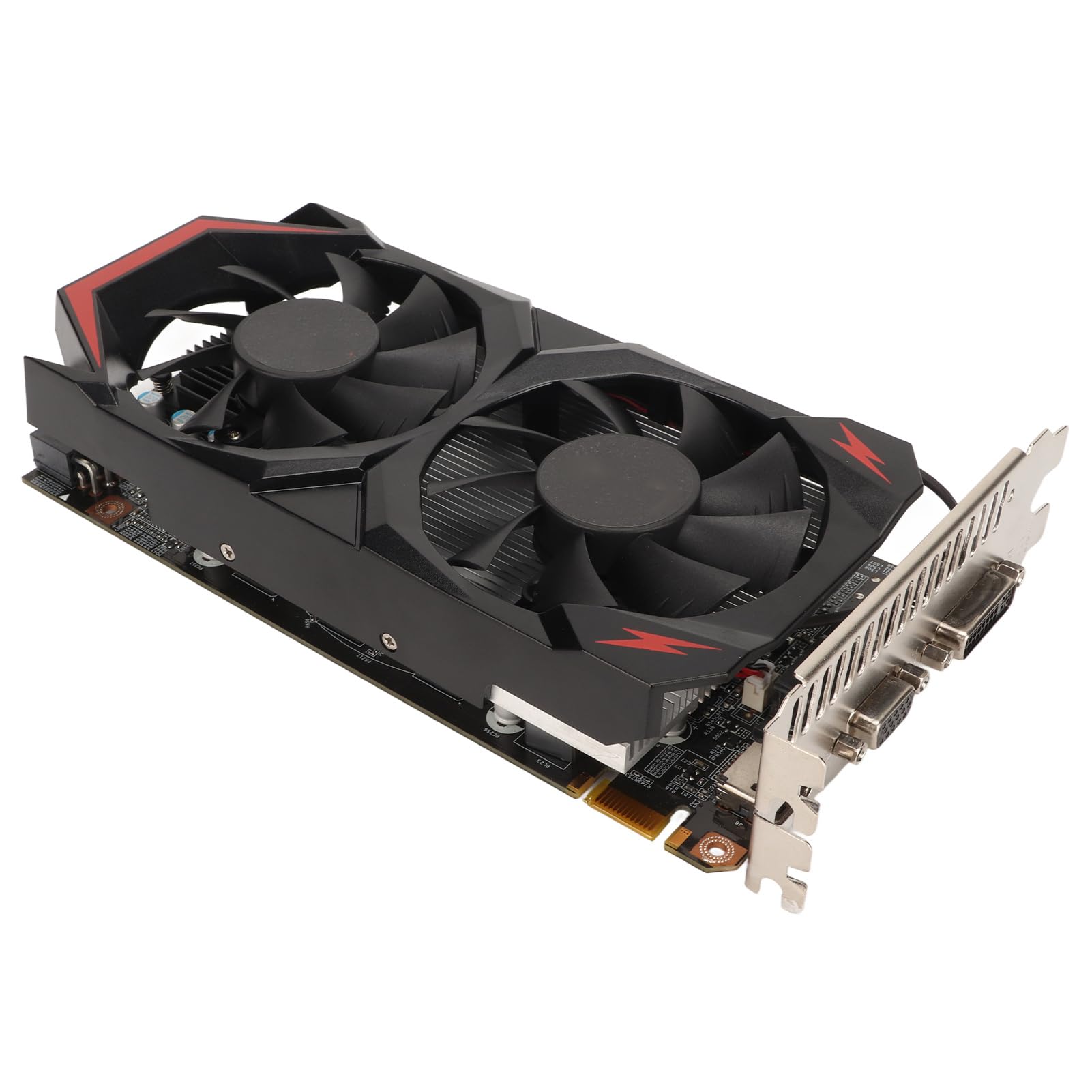 1.5GB GDDR5 192Bit Gaming Graphics Card - 3760MHz Memory Clock, 3 Output Ports (DVI/VGA), HDR Technology & Dual Cooling Fans for PC Gaming - Perfect for Esports, VR & 4K Gaming