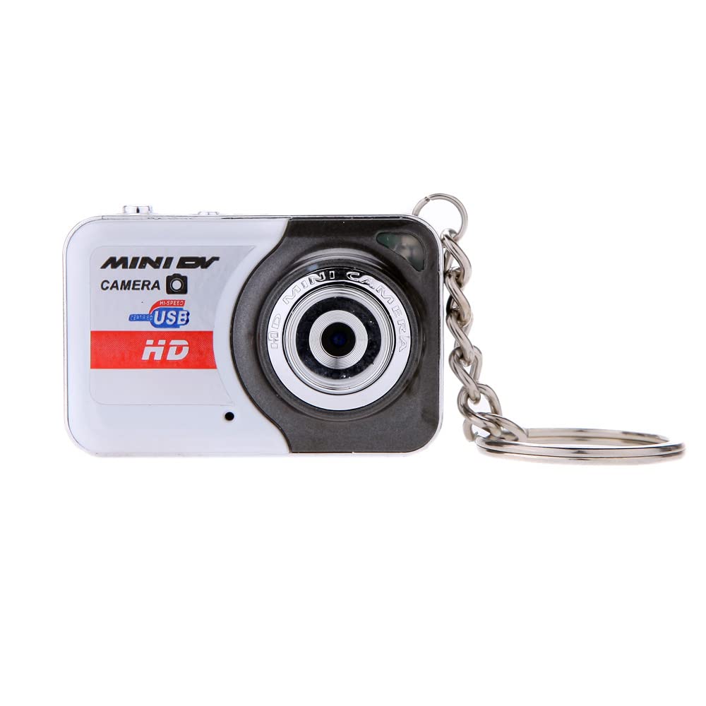 QISUO X6 Mini HD Digital Camera - Ultra Portable 1080P High Definition Video Camera with Built-in Mic, Supports 32GB TF Card - Perfect for Vlogging, Travel & Everyday Recording