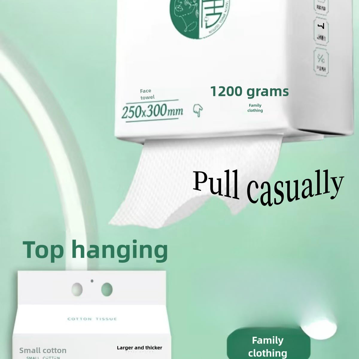 Premium Disposable Face Towels 11.8