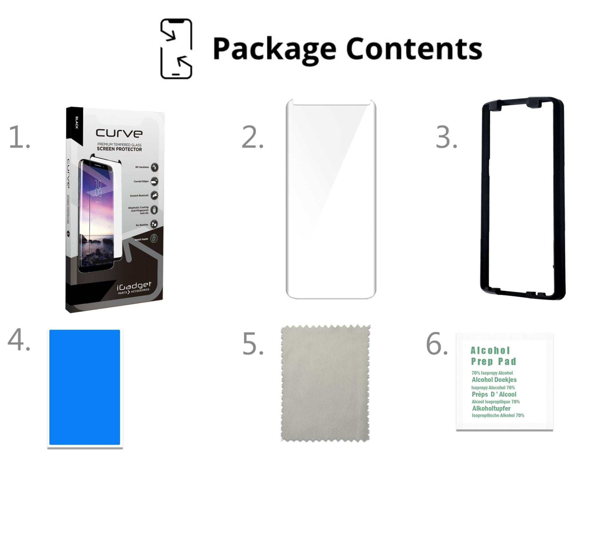 Samsung Galaxy S8 Tempered Glass Screen Protector - Case Friendly, Full Coverage Adhesive - HD Clear, Anti-Scratch, Bubble-Free - Perfect for Daily Use, Travel & Outdoor Activities