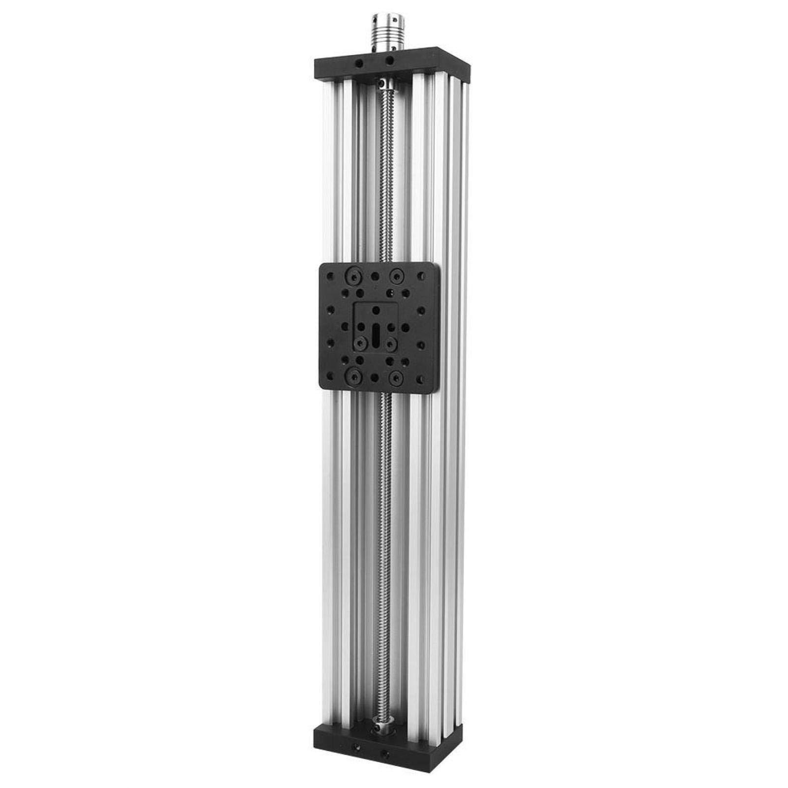 SALUTUYA 3D Printer Guide Rail Ball Bearing Accessory - Silver, 400mm Length - Smooth Linear Motion for DIY 3D Printing Projects & CNC Machines