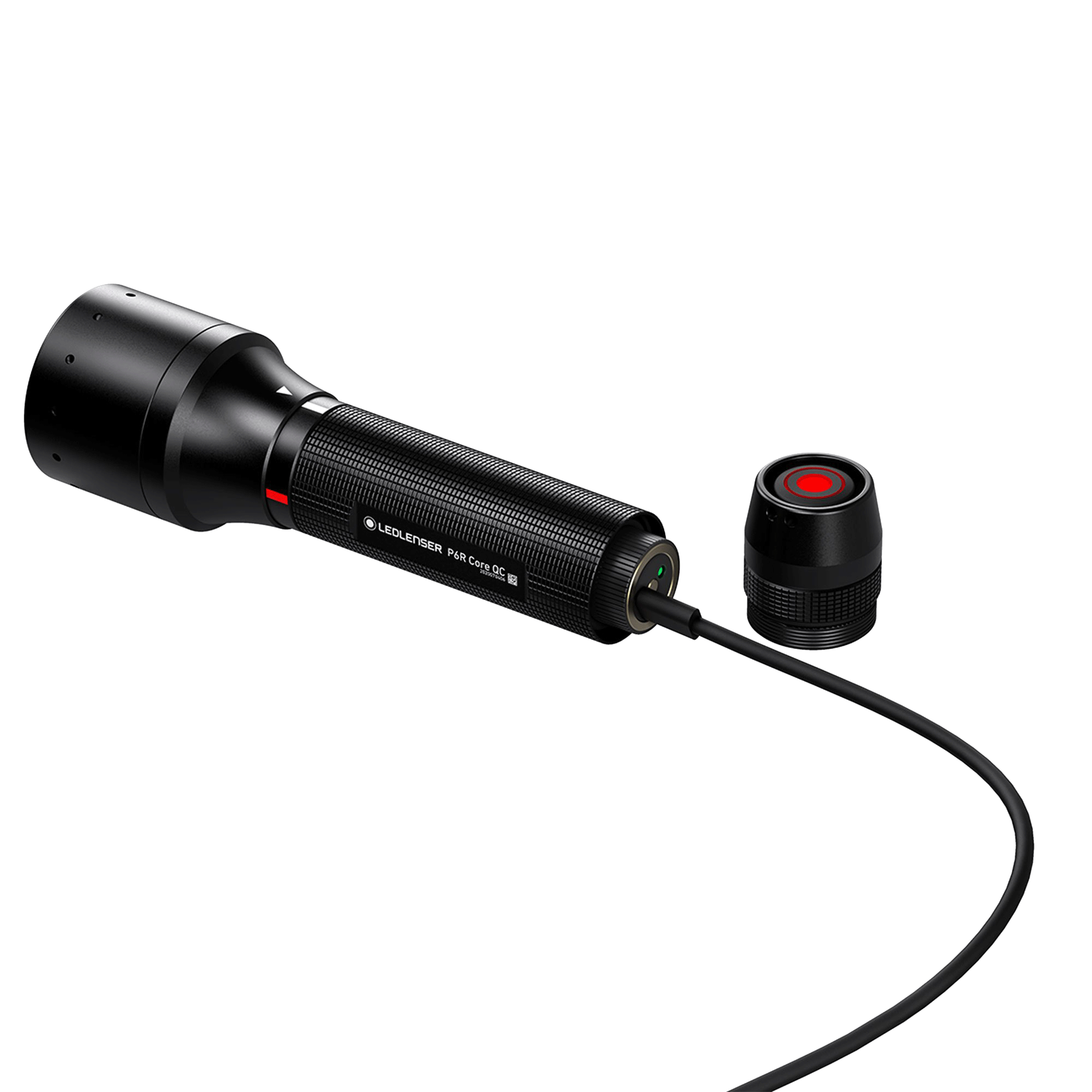 P6R Core QC Torch - High Performance LED Flashlight for Camping, Hiking & Emergency Use - Bright, Durable & Waterproof Outdoor Light