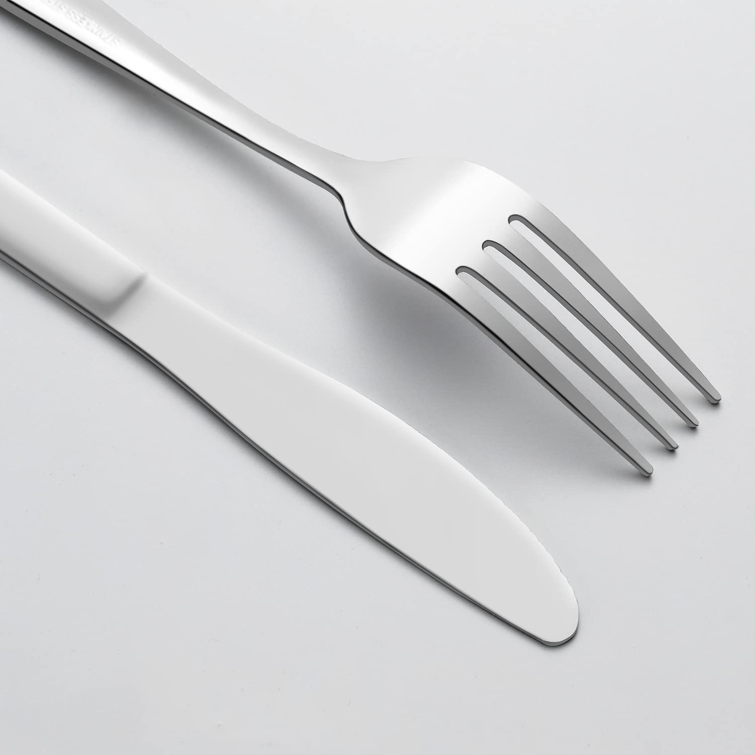 Funnydin 12-Piece Stainless Steel Dinner Knife Set - 8.3 Inch Dishwasher Safe Cutlery for Home, Kitchen & Restaurant Use | Perfect for Fine Dining, Family Gatherings & Catering Events