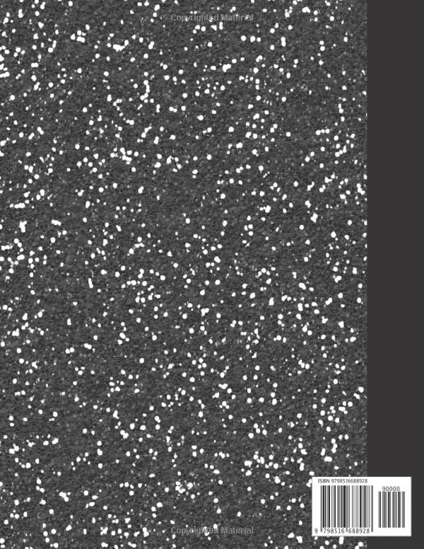 Quad Ruled Graph Paper Notebook - 4 Squares per Inch, 120 Pages, 8.5