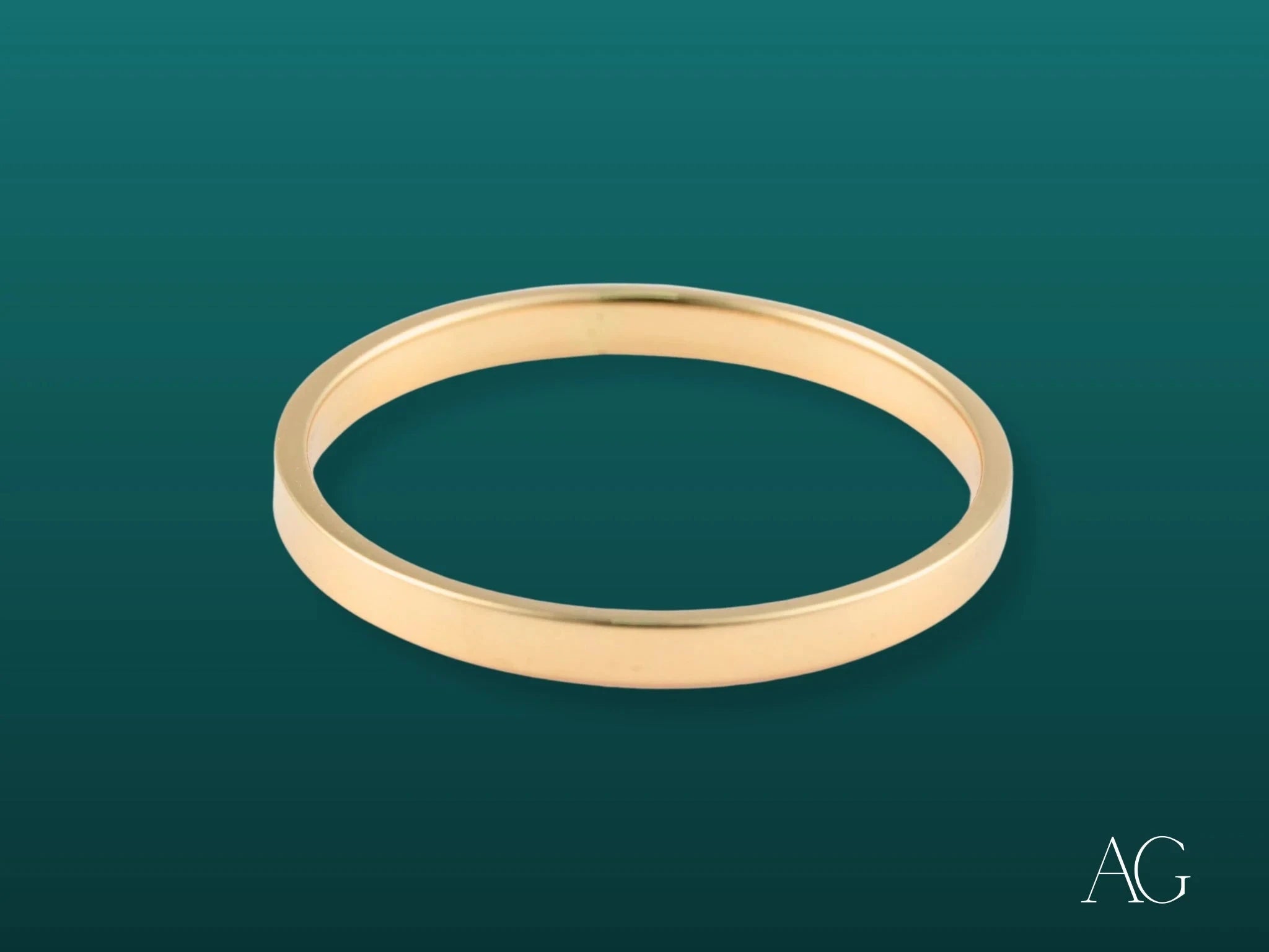 Essence Linea 2mm Minimalist Ring - Dainty Thin Gold Band for Women | Perfect for Everyday Wear, Stacking Rings & Special Occasions
