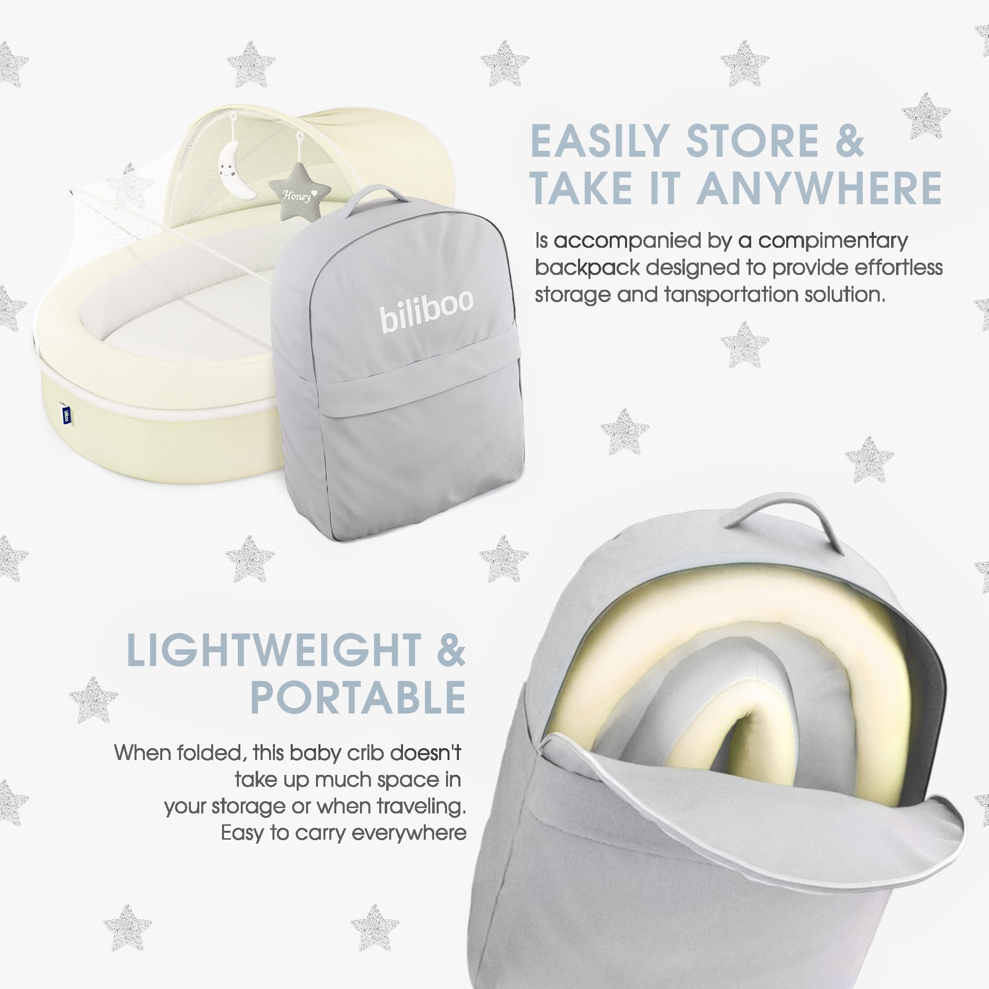 Premium Baby Lounger Bassinet - Soft & Safe Newborn Infant Toddler Nest Bed - Baby Shower Gift & Registry Essential in Lemon Meringue - Perfect for Nursery, Travel & Co-Sleeping