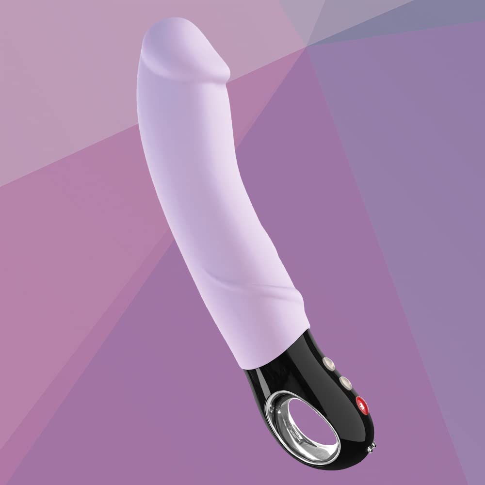 FUN FACTORY G5 Series Realistic Rechargeable Silicone Vibrator - Luxury Adult Toy for Women & Men (Big Boss Amethyst) | Perfect for Couples Play & Solo Pleasure