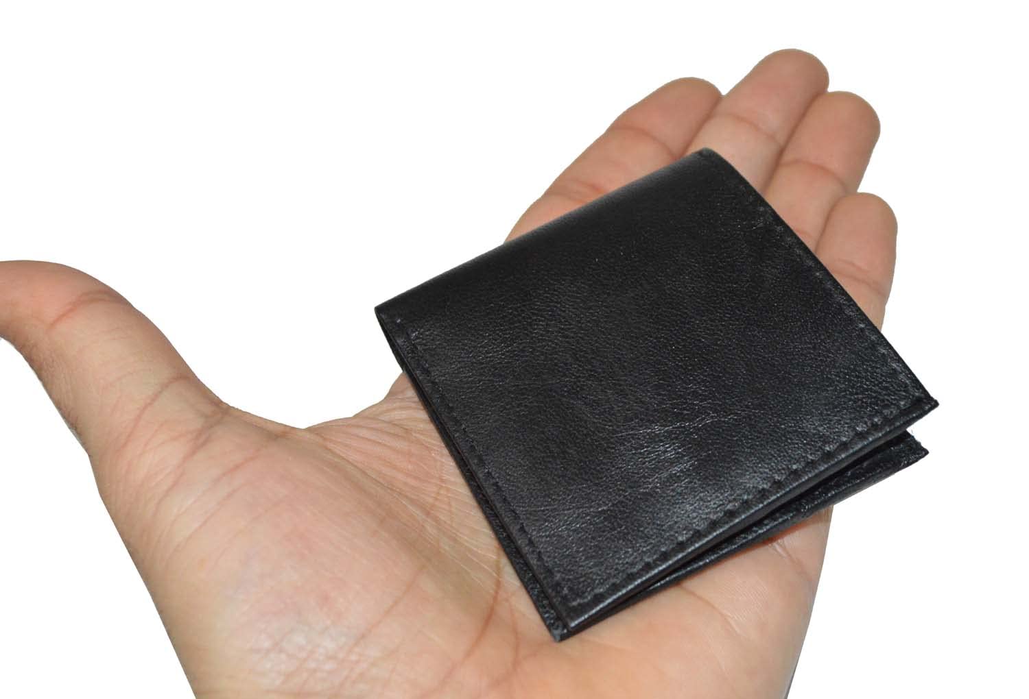 LB LEATHERBOSS Compact Kids Baby Trifold Wallet – Durable & Stylish Leather Wallet for Boys & Girls, Perfect for School, Travel & Everyday Use