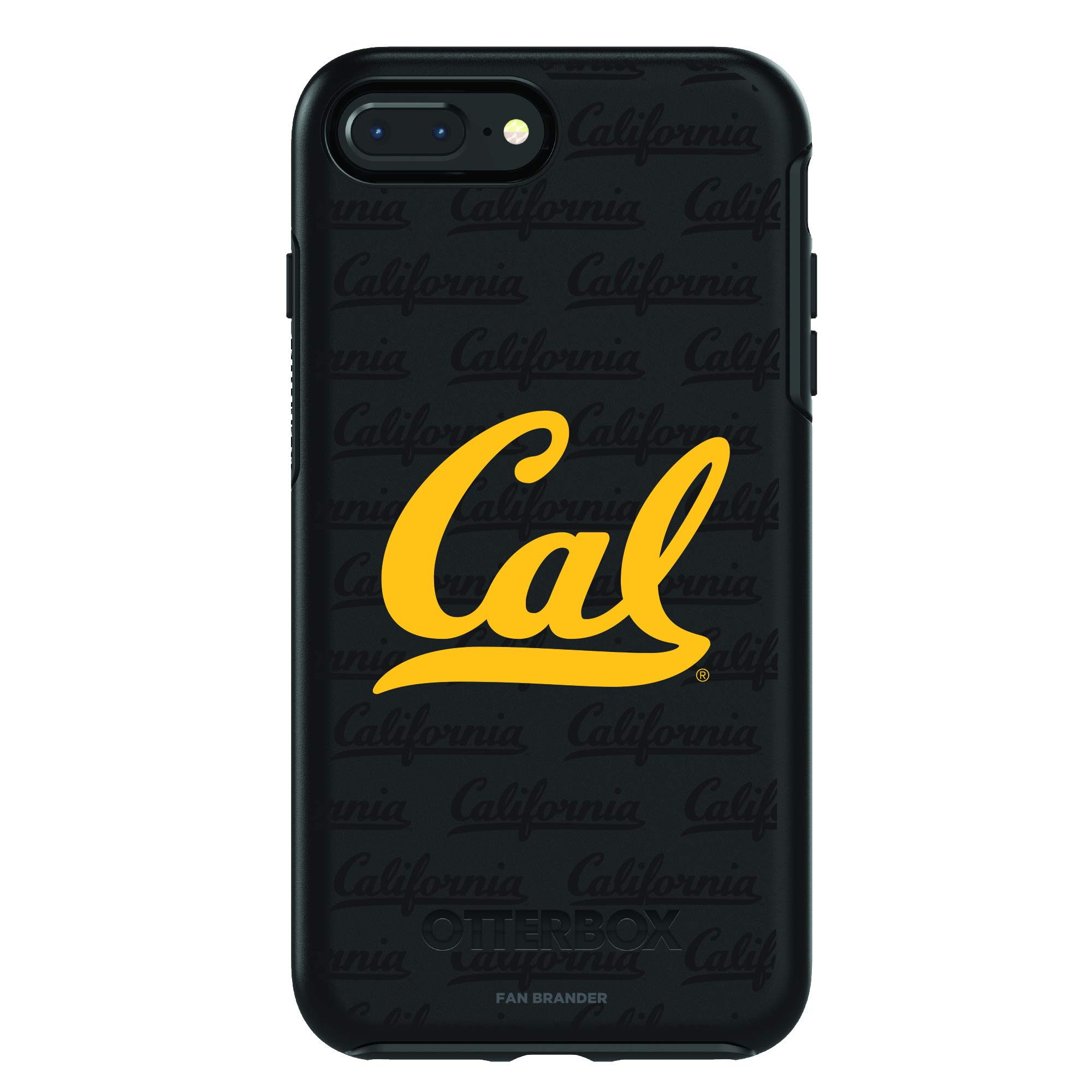 NCAA OtterBox Symmetry iPhone Case - Repeating Wordmark Design for Apple Fans