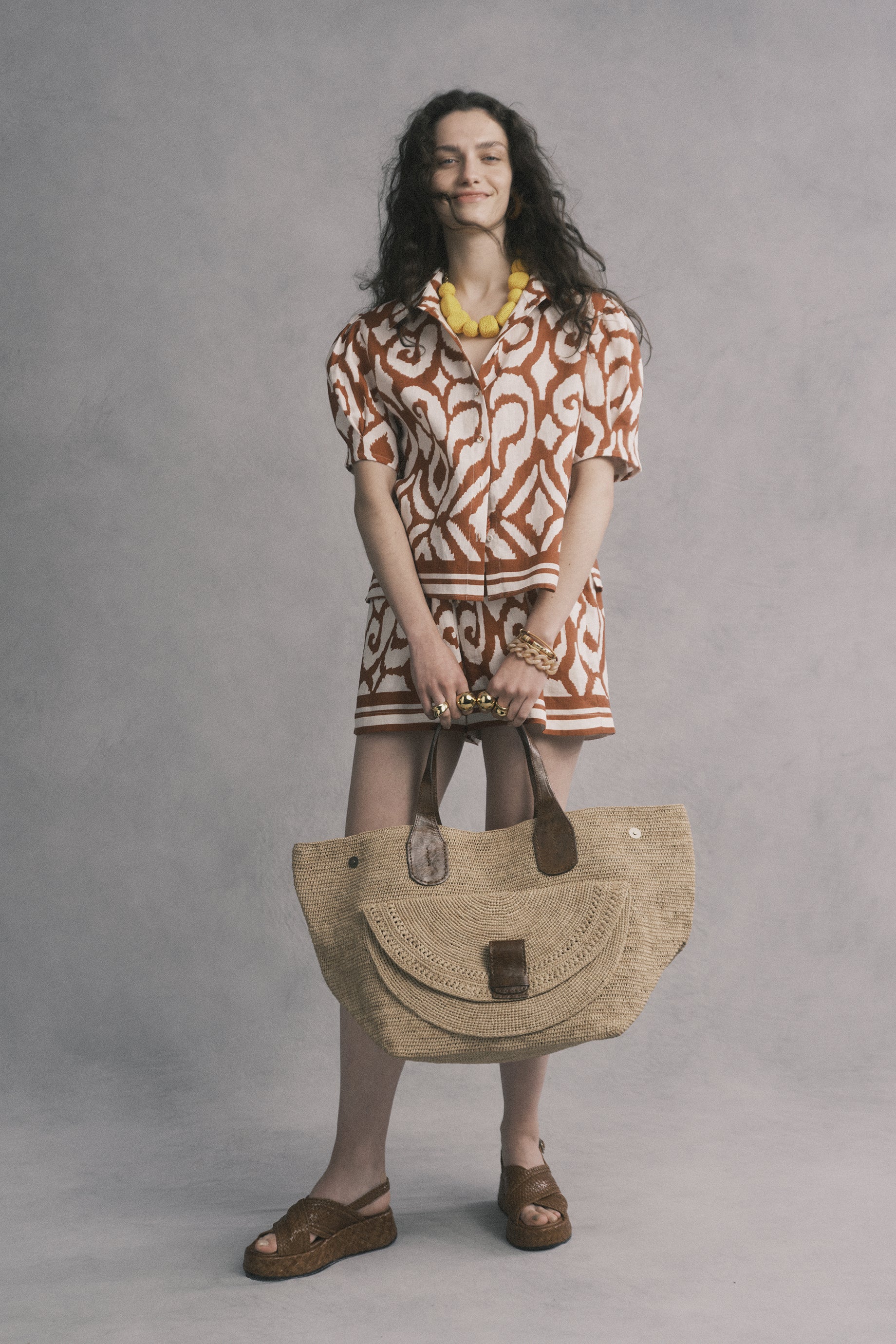 Stylish Husk Jade Top with Trendy Print - Perfect for Casual Outings, Parties, and Everyday Wear