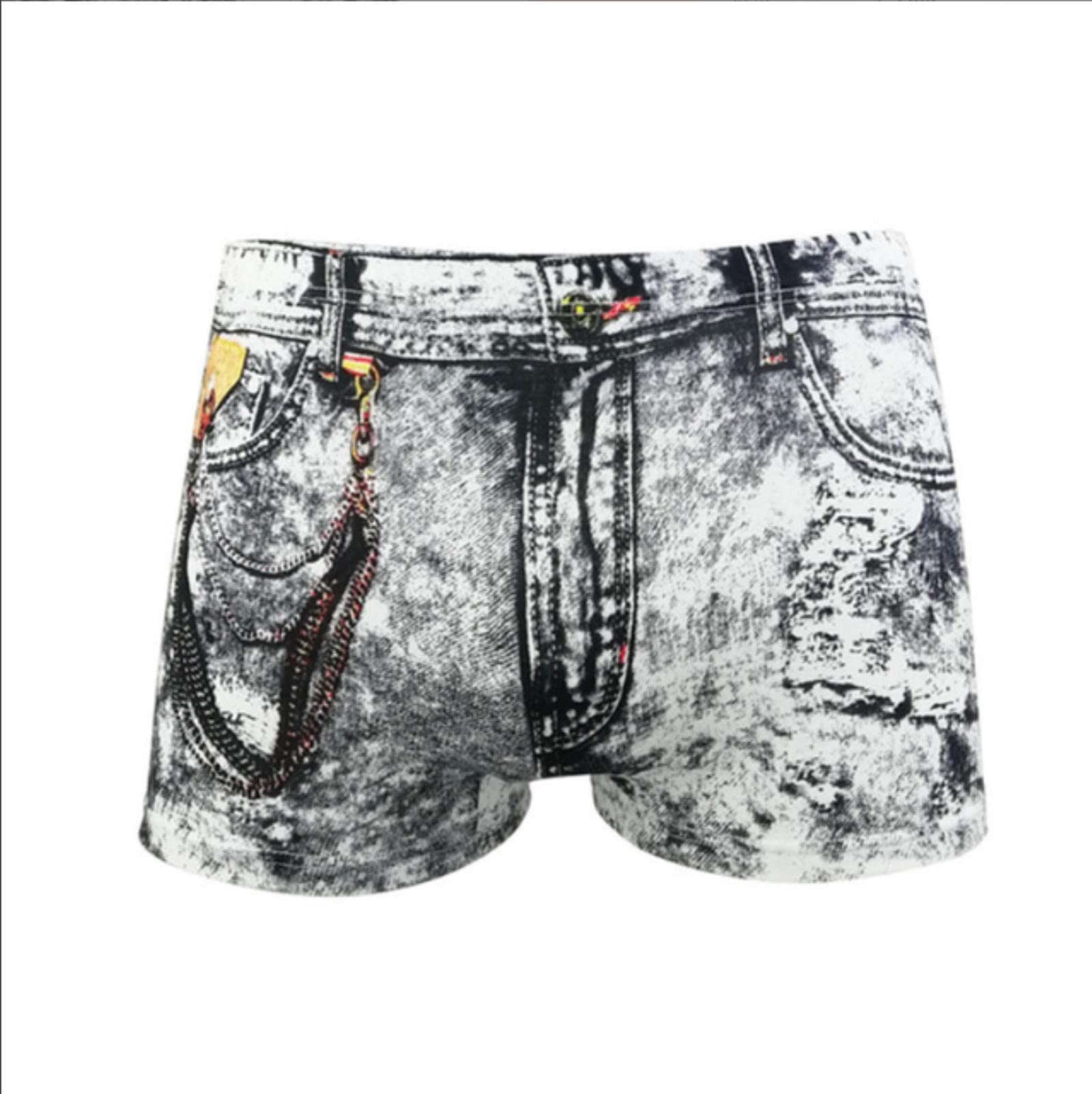 **SARGE Men's Boxer Shorts - Comfortable Jean-Like Underwear for Everyday Wear & Active Lifestyle**