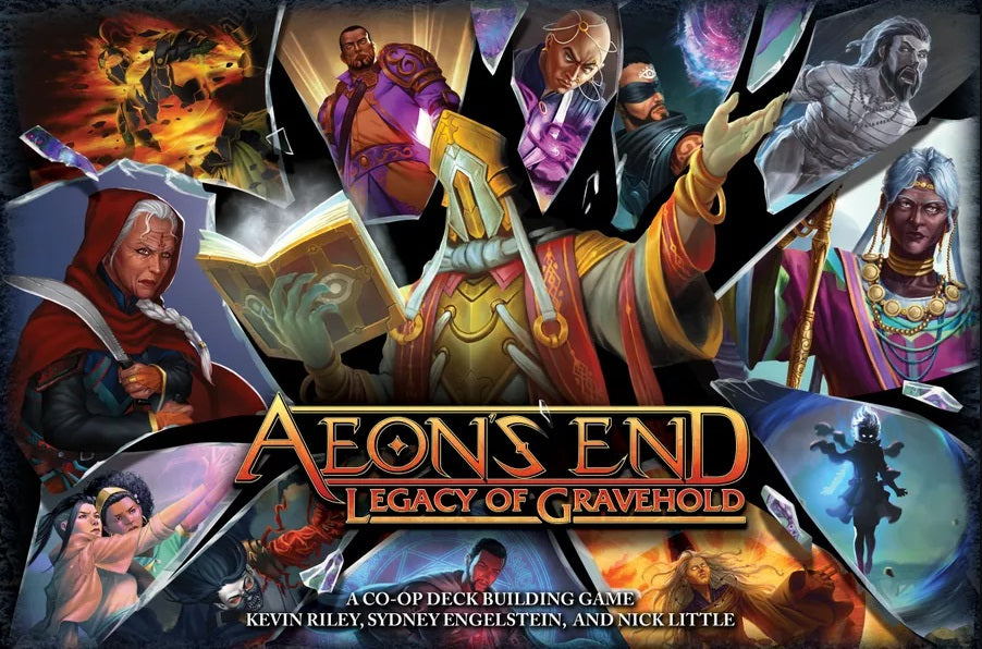 Aeon's End: Legacy of Gravehold - Cooperative Deck-Building Board Game for Adults & Teens | Strategy Card Game for Game Nights & Family Gatherings