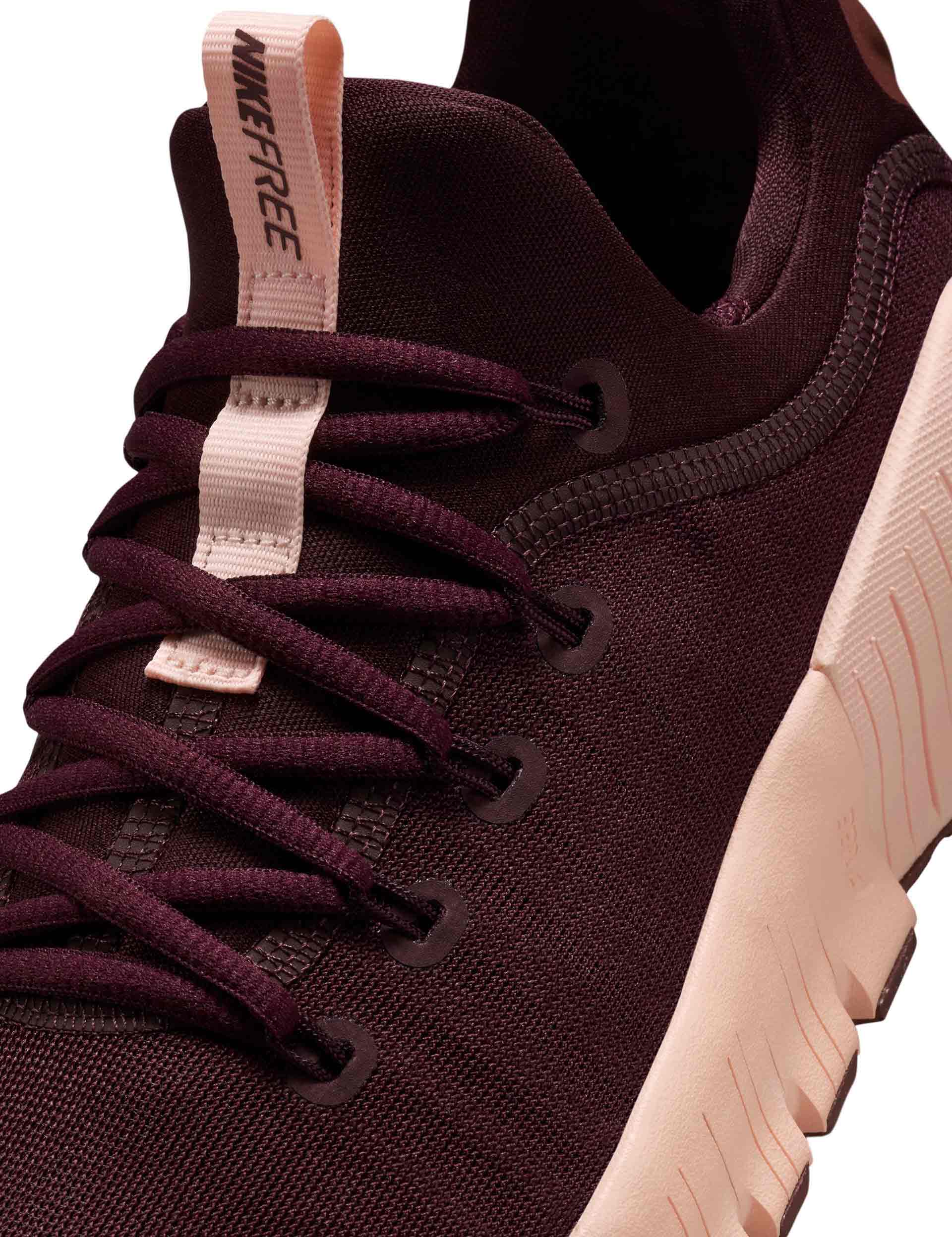 Nike Free Metcon 6 Training Shoes for Men & Women - Burgundy Crush/Crimson Tint/Dark Pony - CrossFit, Gym & Workout Shoes for Weightlifting & High-Intensity Training
