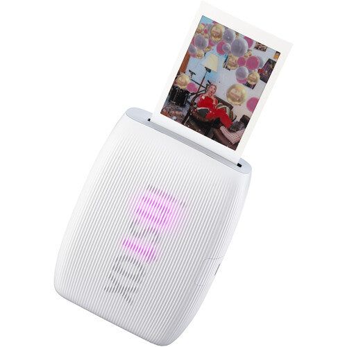 Fujifilm INSTAX MINI LINK 3 Smartphone Photo Printer - Wireless Bluetooth Instant Camera Printer for iPhone & Android (Clay White) | Perfect for Travel, Parties & DIY Scrapbooking