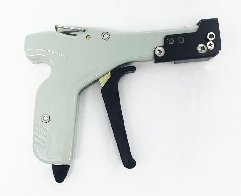 Stainless Steel Automatic Cable Tie Gun LS-338 - 4.8mm Max Width Tool for Secure Fastening | Ideal for Electrical Wiring, HVAC, Automotive & Industrial Applications
