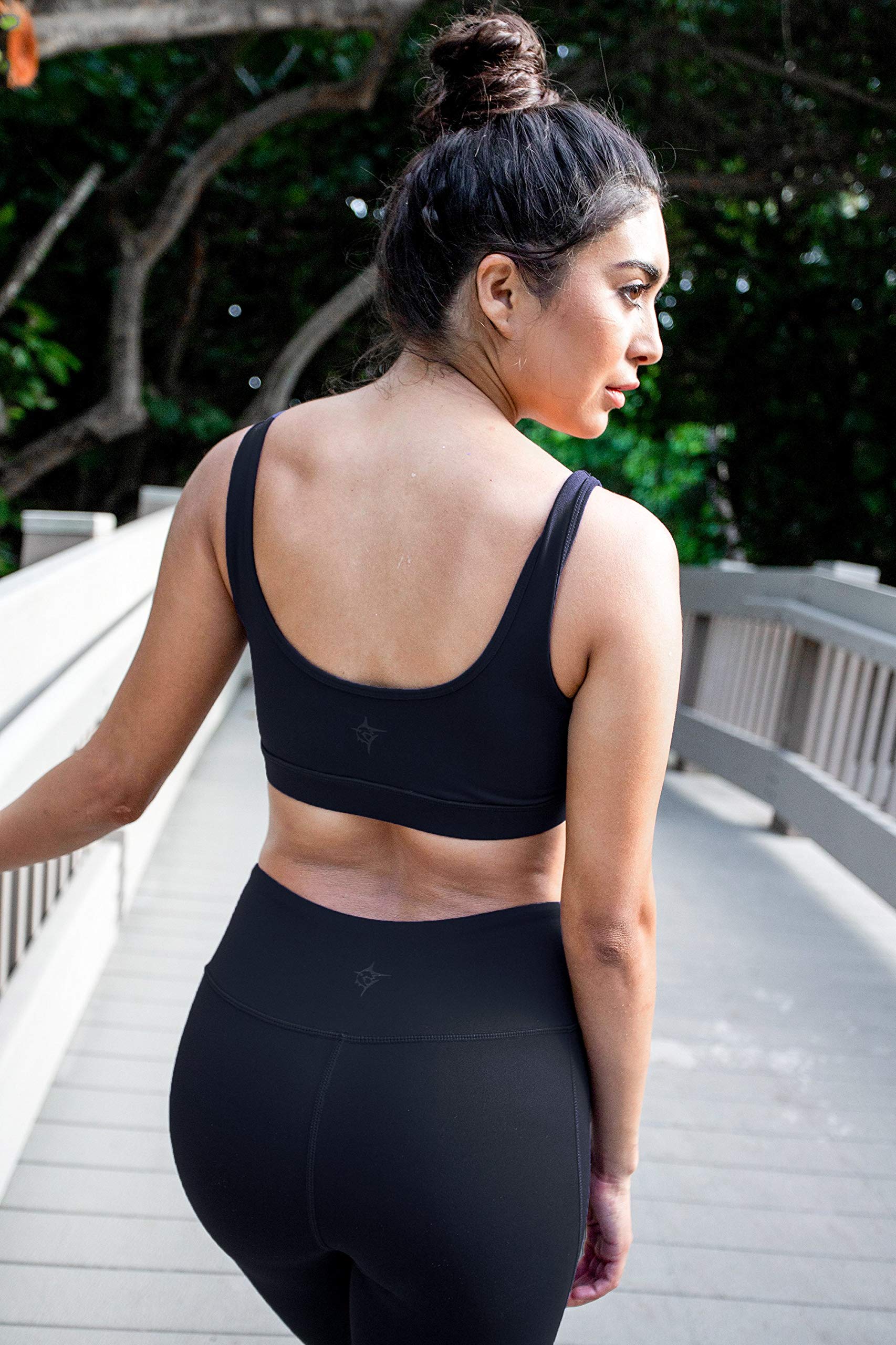 High Support White Water Sports Bra for Women - Quick Dry, Breathable Workout Top for Running, Yoga & Swimming - Perfect for Active Lifestyles & Water Sports
