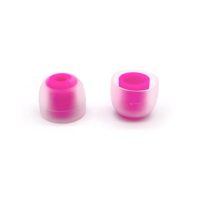 BGVP Silicone Eartips with Mini Storage Case (1 Pair) - Premium Replacement Earbud Tips for AirPods, Galaxy Buds & Wireless Earbuds - Perfect for Workouts, Travel & Noise Isolation