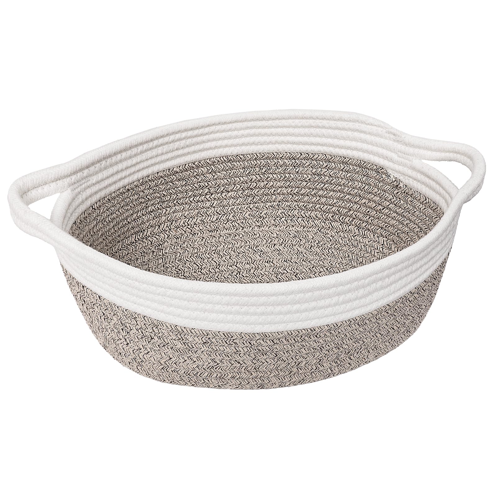 Goodpick Small Woven Storage Baskets with Handles - 12