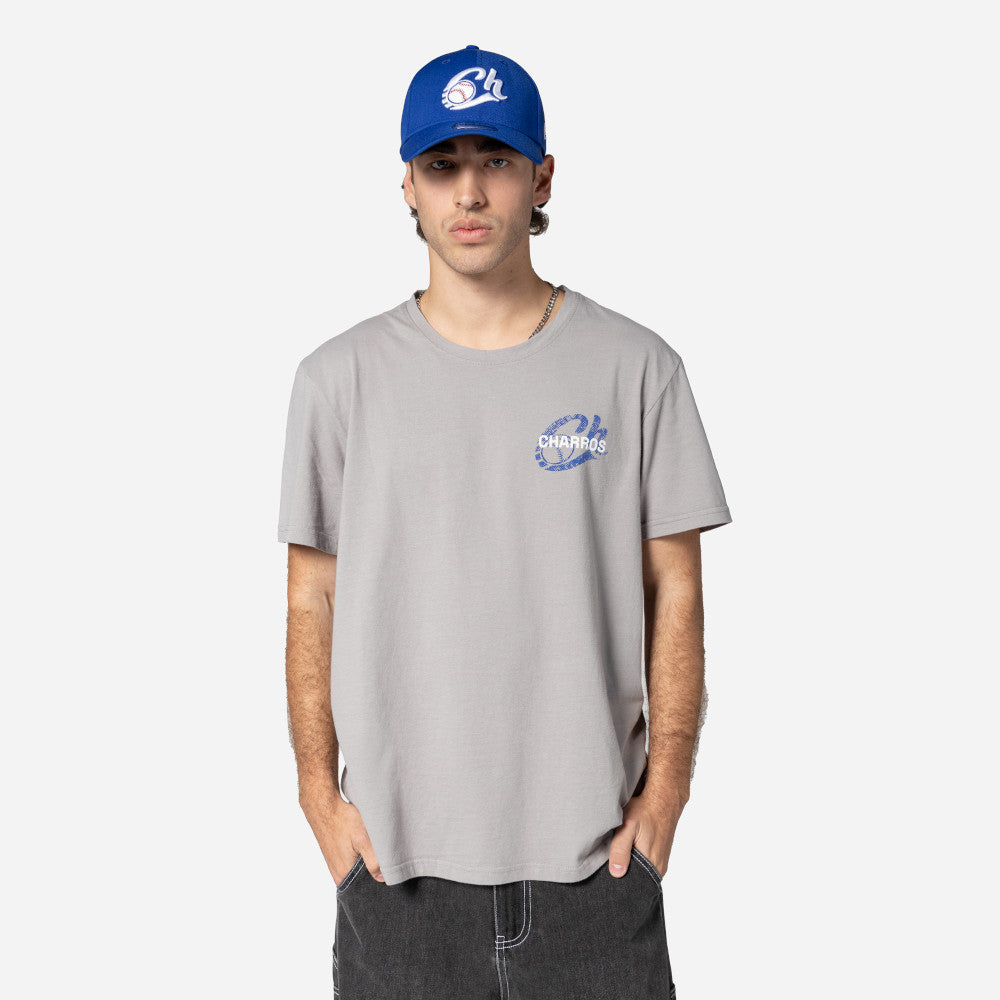 New Era Gray Logo T-Shirt - Men's Casual Tee for Streetwear, Sports & Everyday Comfort