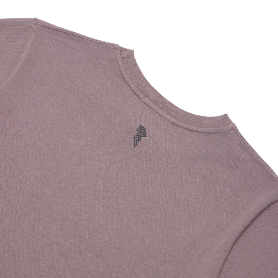 Custom Logo Crop Top - Dust Purple Women's Fashion Tee | Perfect for Casual Wear, Gym & Street Style