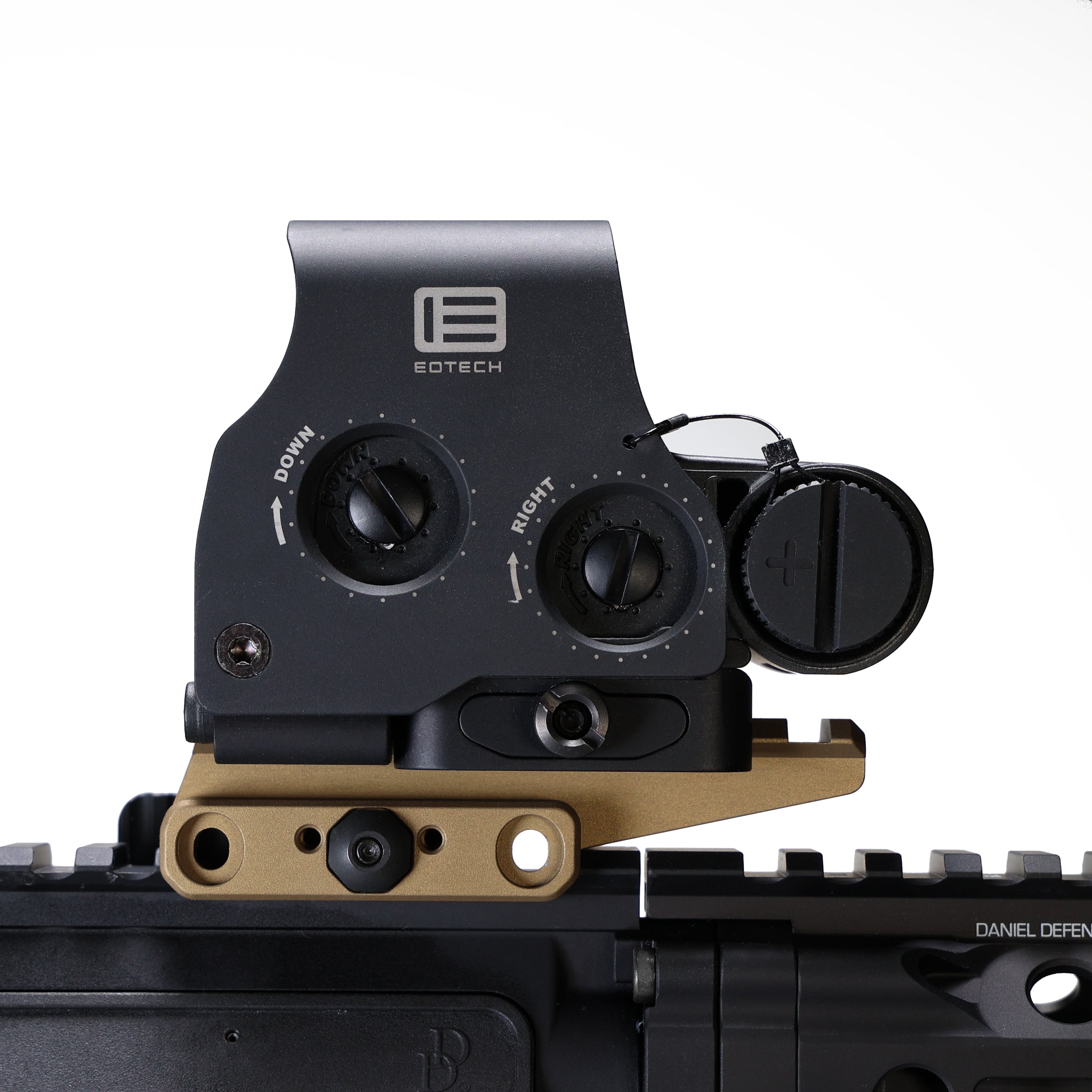 Unity Tactical FAST Optic Riser Mount - Made in USA - Lightweight & Durable Picatinny Rail Riser for Red Dot Sights - Perfect for AR-15, Shotguns & Tactical Firearms
