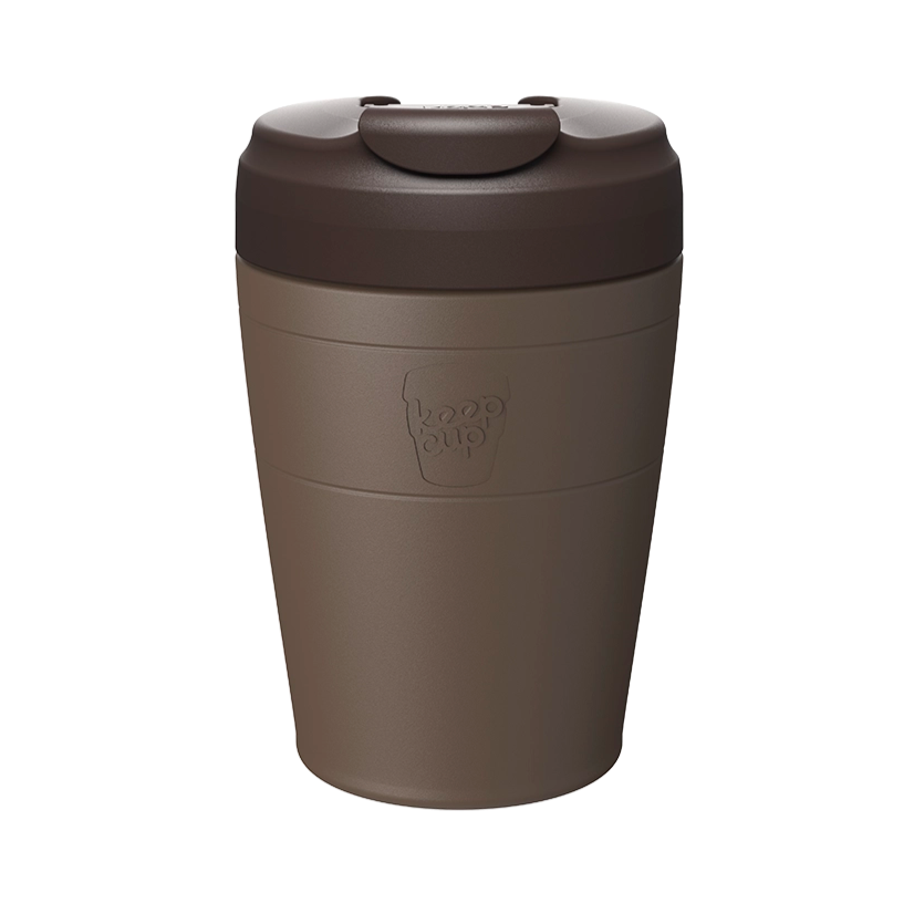 KeepCup Commuter 12oz Reusable Coffee Cup - Insulated Travel Mug for Hot & Cold Drinks - Perfect for Office, Commuting, and Outdoor Activities