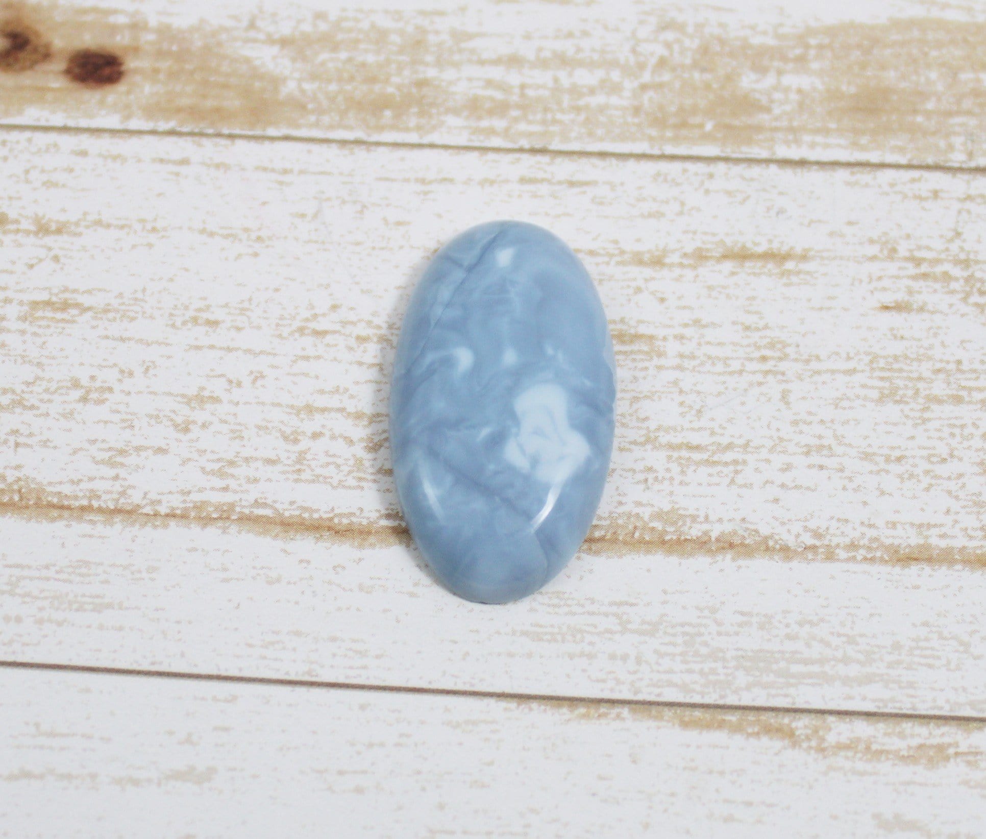 Natural Blue Opal Cabochons for Jewelry Making - Handcrafted Gemstones for Rings, Necklaces & DIY Crafts | Perfect for Gifts & Healing Crystal Collections