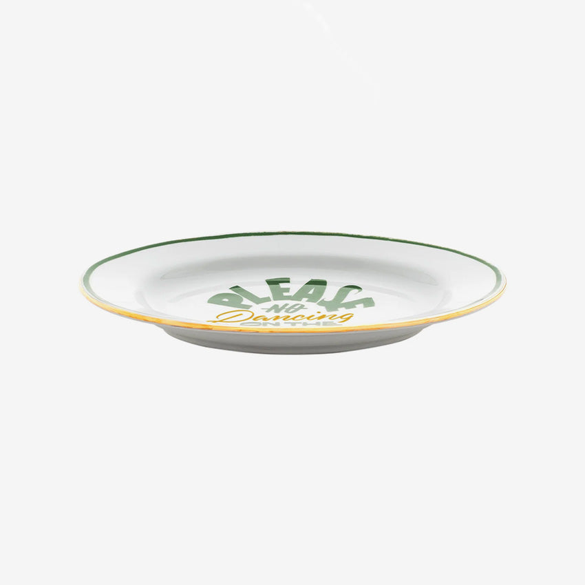 Bitossi Home The Club Oval Tray - Elegant Ceramic Serving Tray for Dining, Entertaining & Home Decor | Perfect for Parties, Coffee Tables & Gift Giving